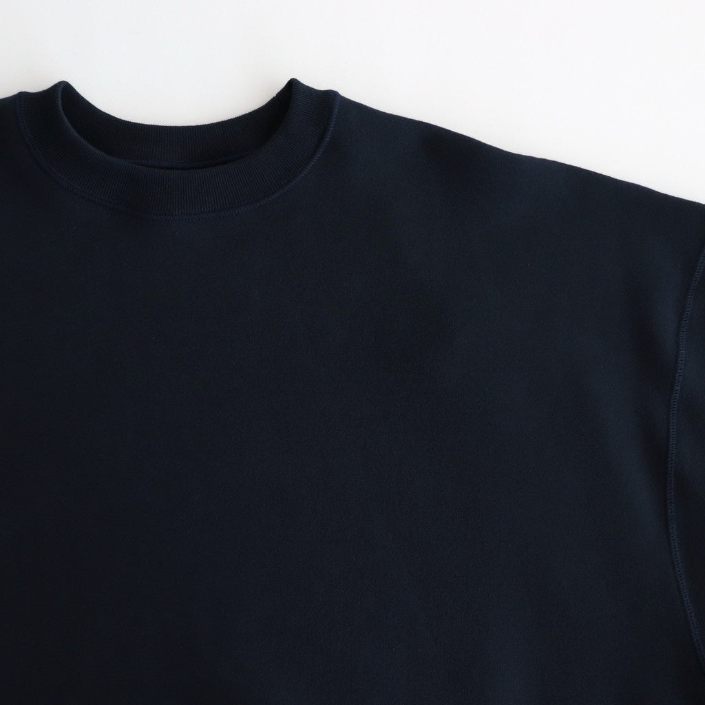 AZUMA Terry Crew Neck Sweat #NAVY [GU251-70195B]
