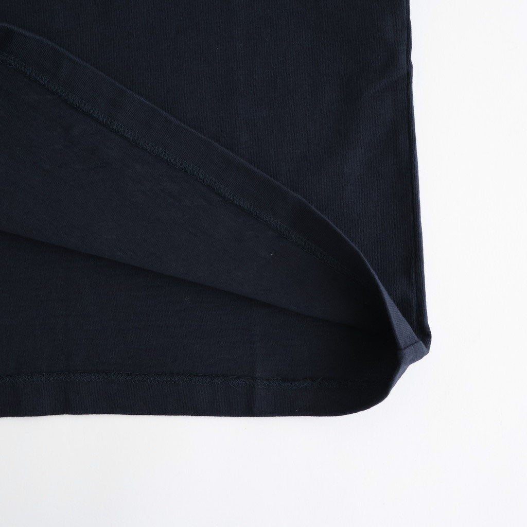 ムラ糸Tシャツ Slub Yarn T-Shirt #NAVY [32061007]