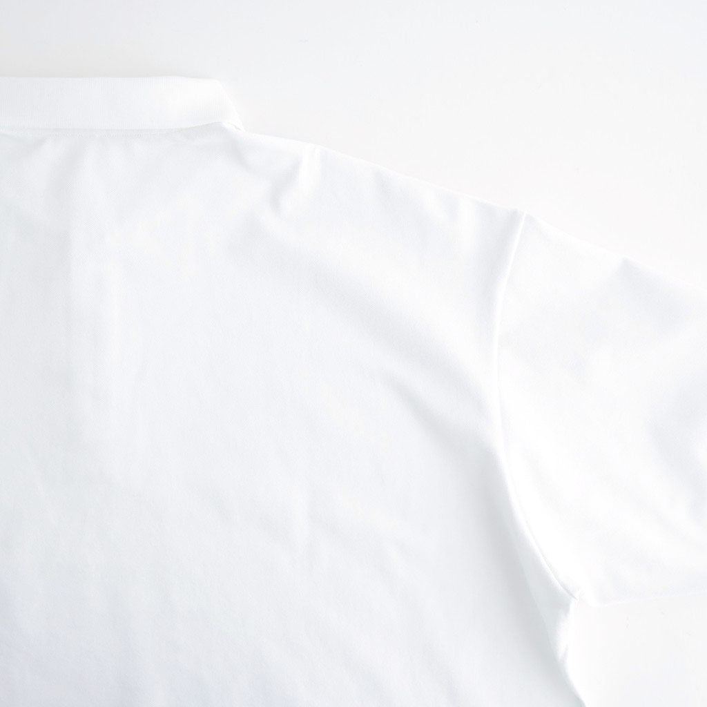 DRY PIQUE JERSEY S/S POLO #WHITE [FSC263-70036]