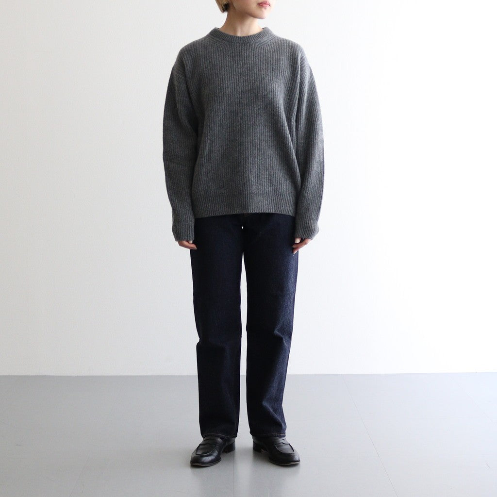 CASHMERE SWEATER #gray [54255]