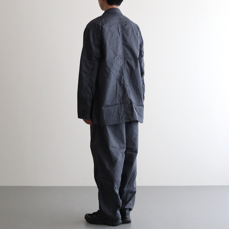 Garment Dyed Typewriter Oversized Jacket #C.GRAY [GM243-20087]