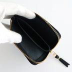 L字型ZIP財布 - CLASSIC LEATHER LINE #BLACK [8Z-D003-051]