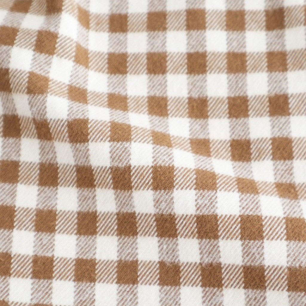 Button Shirt Flap Pocket #BROWN-CH [13052108]