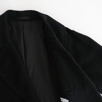 Supima Moleskin Coat #BLACK [GM253-10274B]