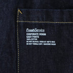 CORPORATE DENIM EASY PANTS #ONE WASH [FSC261-40208OB]