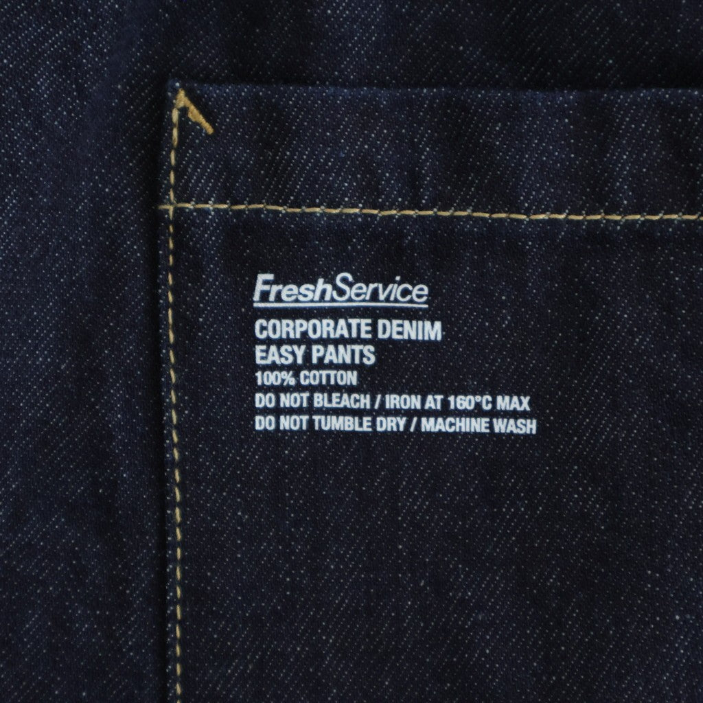 CORPORATE DENIM EASY PANTS #ONE WASH [FSC261-40208OB]