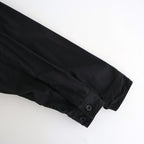 綿ウェザー 製品洗シャツジャケット #BLACK [HP-B024-051]
