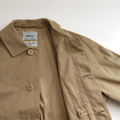 SOUTIEN COLLAR COAT LONG #khaki [64554]