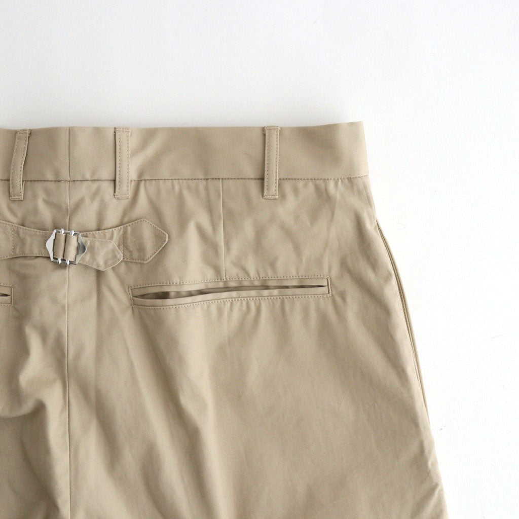 CLASSIC CHINO TROUSERS #BEIGE [FSC261-40213]