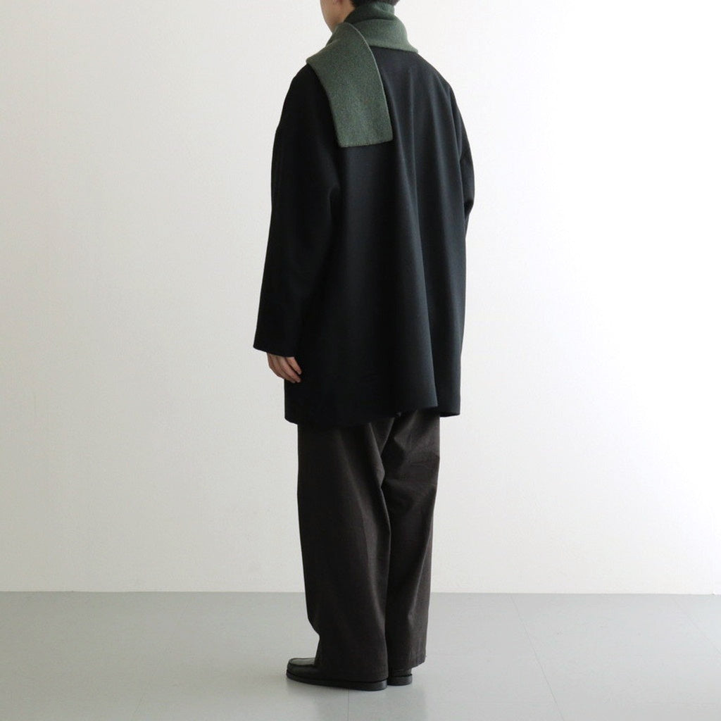 MERINO LAMBS WOOL SOCKSTOLE #D.GREEN [R5128-AW25]