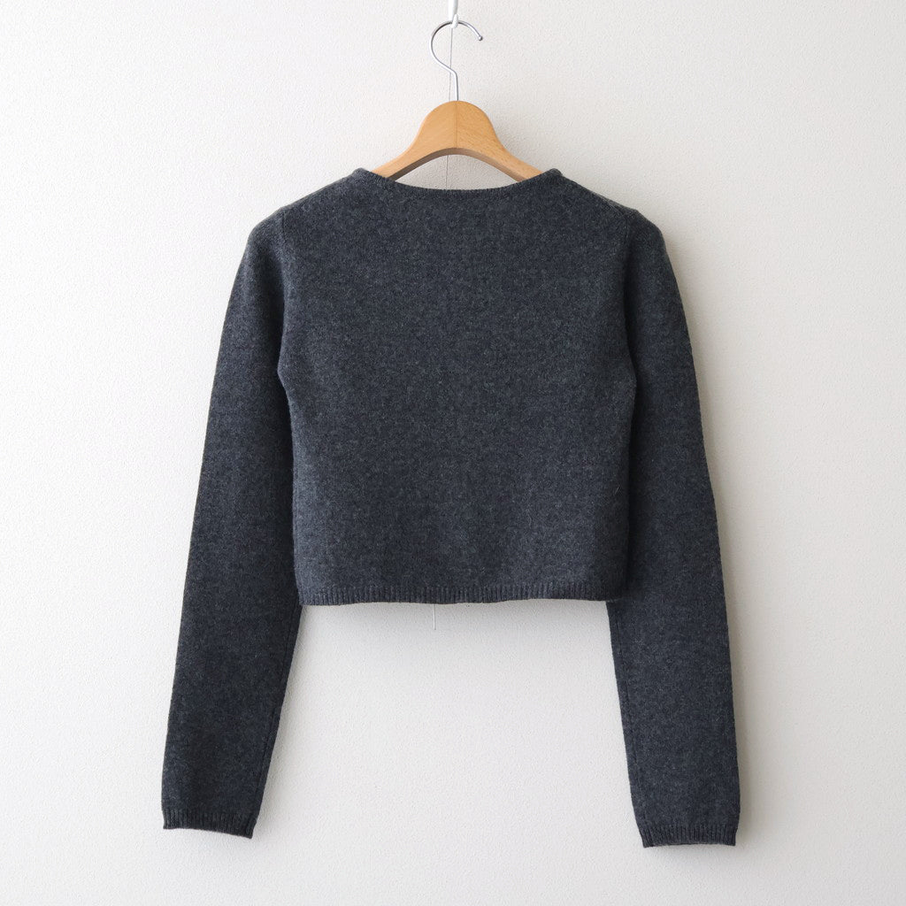 Cashmere Compact Cardigan #C/GRY [12520509]