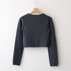 Cashmere Compact Cardigan #C/GRY [12520509]