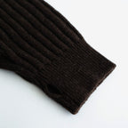Wide Rib Highneck Sweater #BROWN [YK25FW01100S]