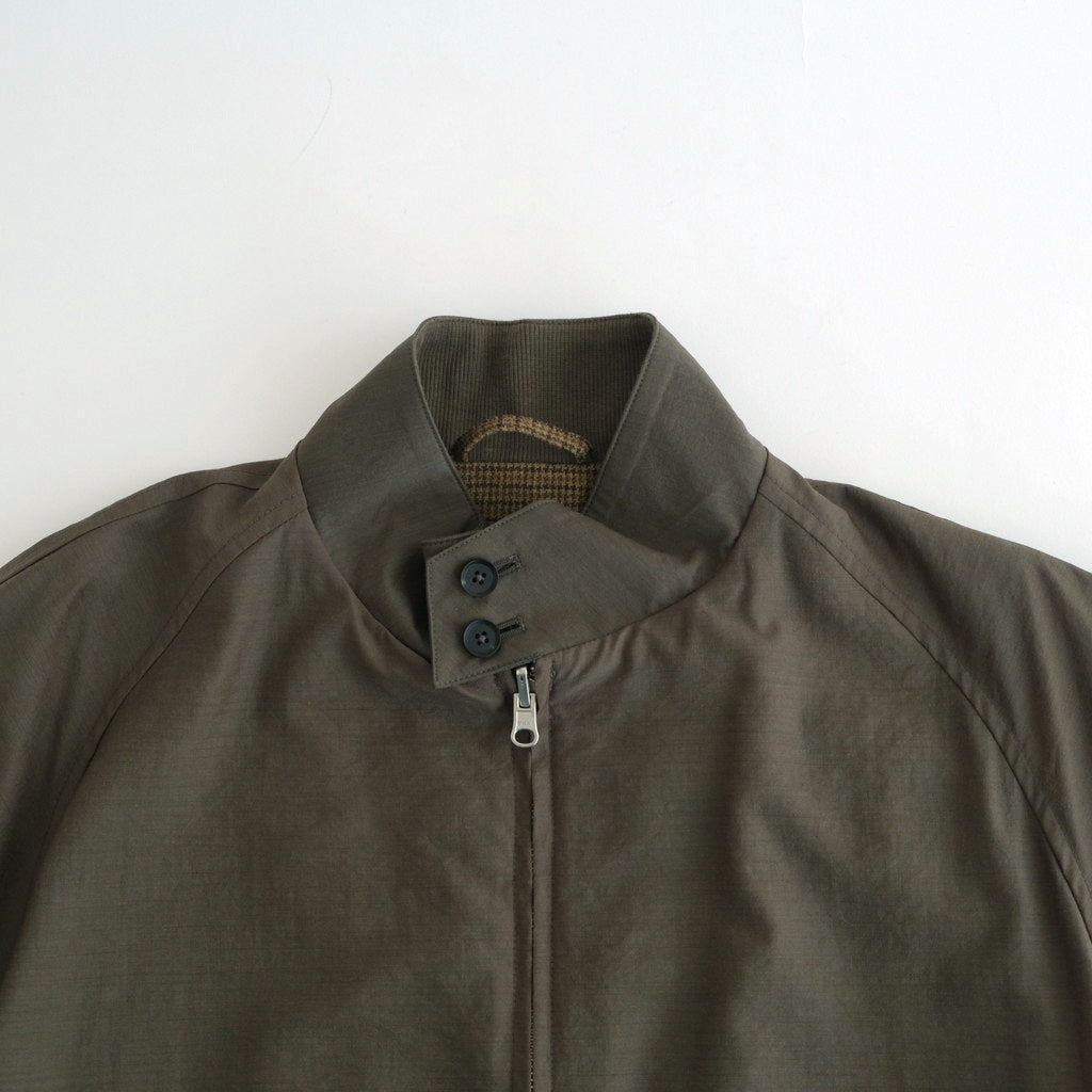 Wool Nylon Reversible Harrington Jacket #OLIVE [YK25FW01058B]