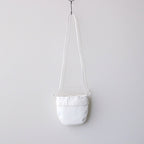 FRINGE SHOULDER POUCH：S #WHITE [DA67]