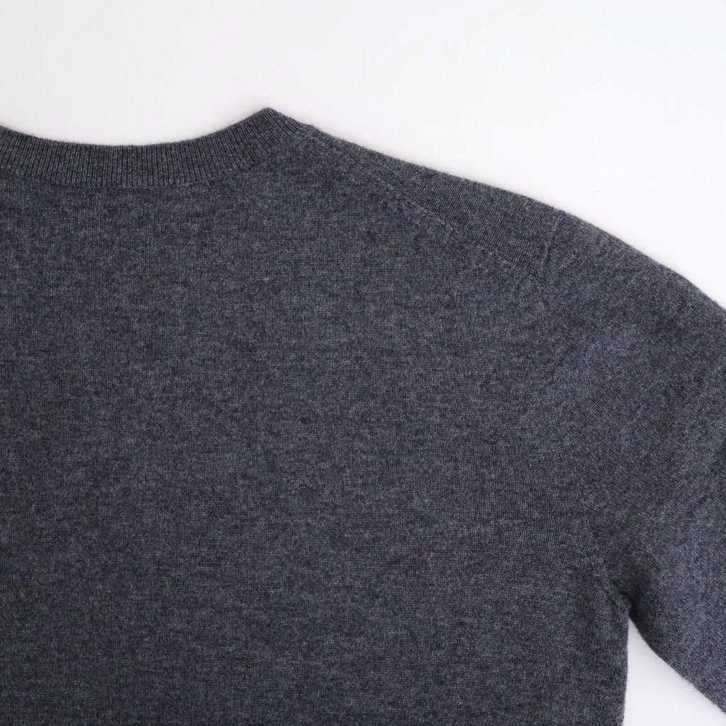 Wool Cashmere Seamless Knit #GRY [12520538]