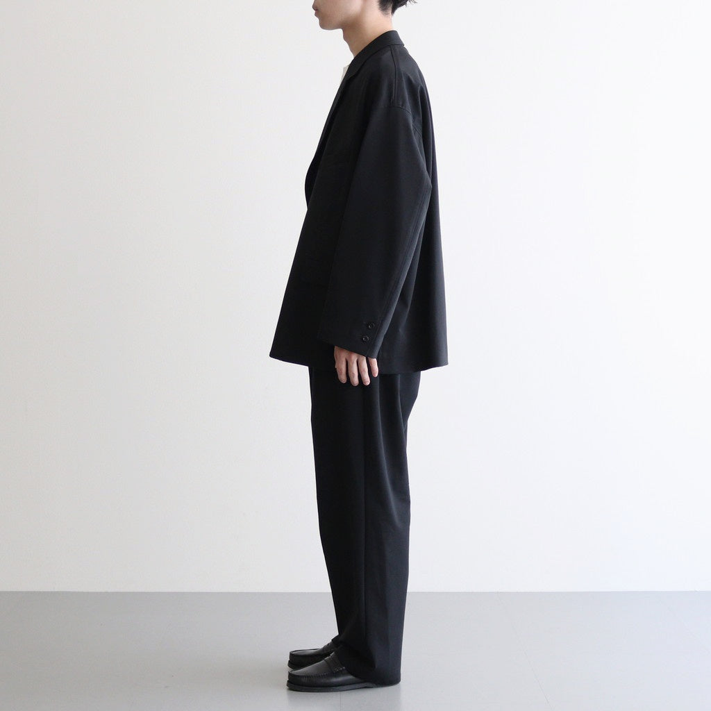 Compact Ponte Wide Tapered Chef Pants #BLACK [GM253-40042B]