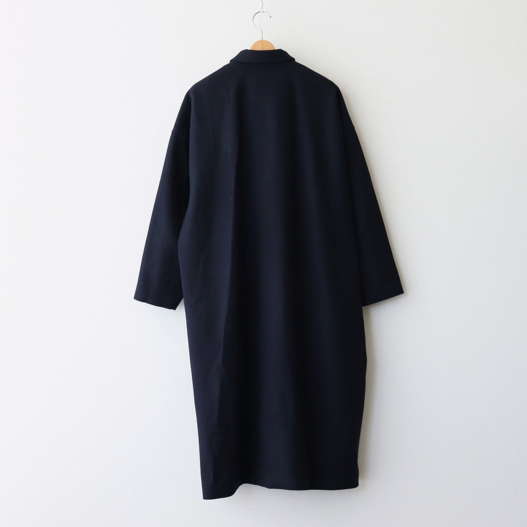 メルトンBigコート #NAVY [D224-C507]