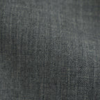 BLUEFACED WOOL TWO-TUCK SLACKS #GRAY STRIPE [A25AP05BS]