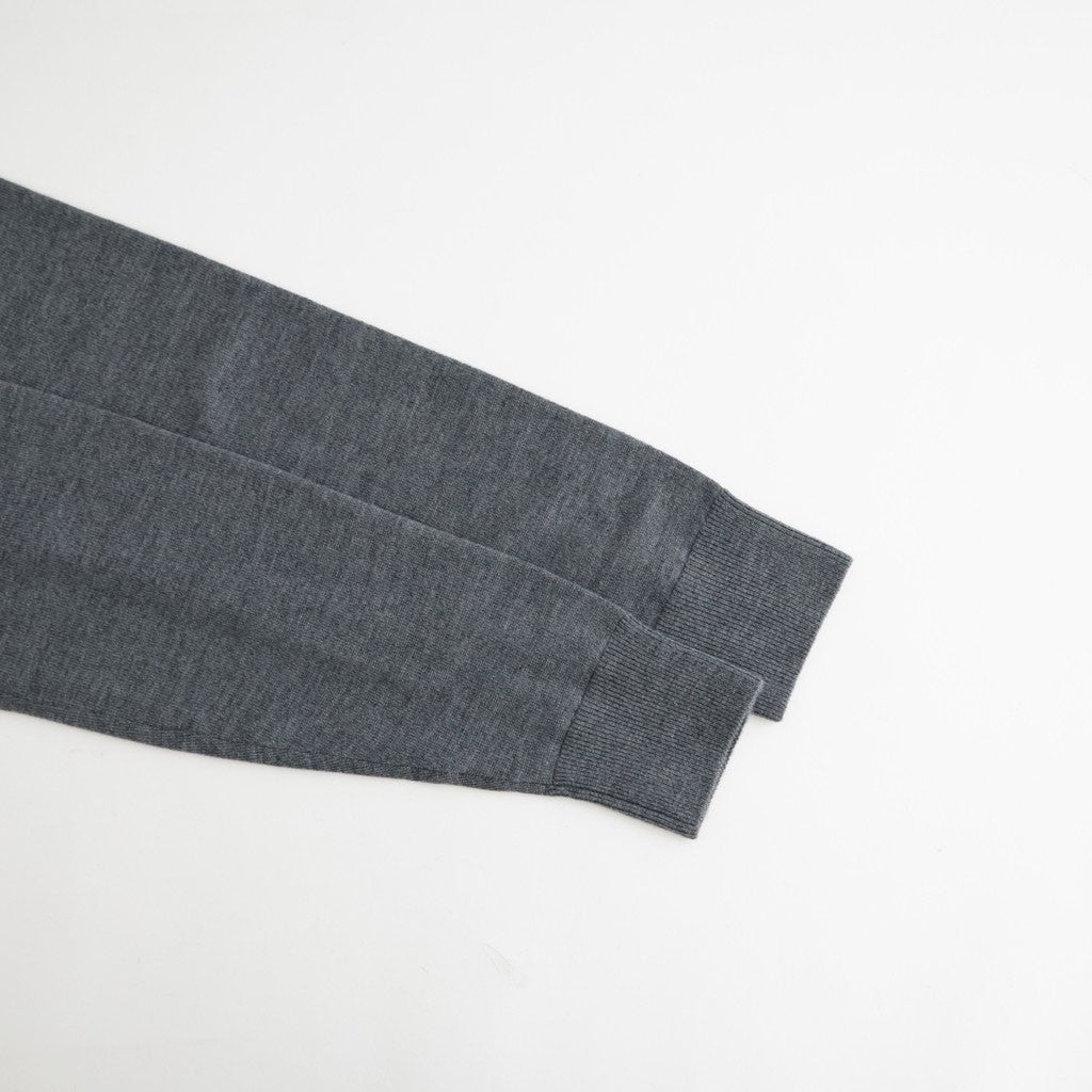 Argyle V-Neck Sweater #GREY×BORDEAUX [I26AW-K5]
