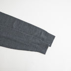 Argyle V-Neck Sweater #GREY×BORDEAUX [I26AW-K5]