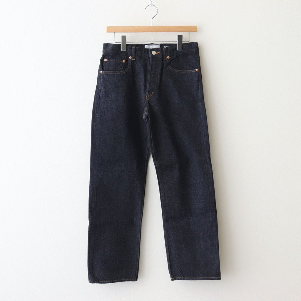 DENIM PANTS STRAIGHT #indigo [4-13W] 