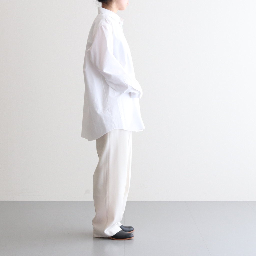 SUVIN BROAD STANDARD SHIRT #WHITE [BLAGSM0001]