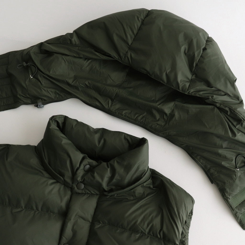 CORPORATE DOWN VEST #KHAKI [FSW-23-DW_173]