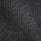 LIGHT CASHMERE KNIT STOLE #CHARCOAL [A26AM06CJ]