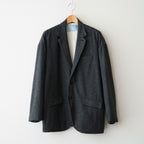 縮絨ウール2WayカラーJK #GRAY [D226-J332]