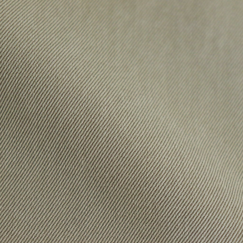 WASHED FINX CHINO ONE-TUCK PANTS #LIGHT KHAKI [A25SP02FC]