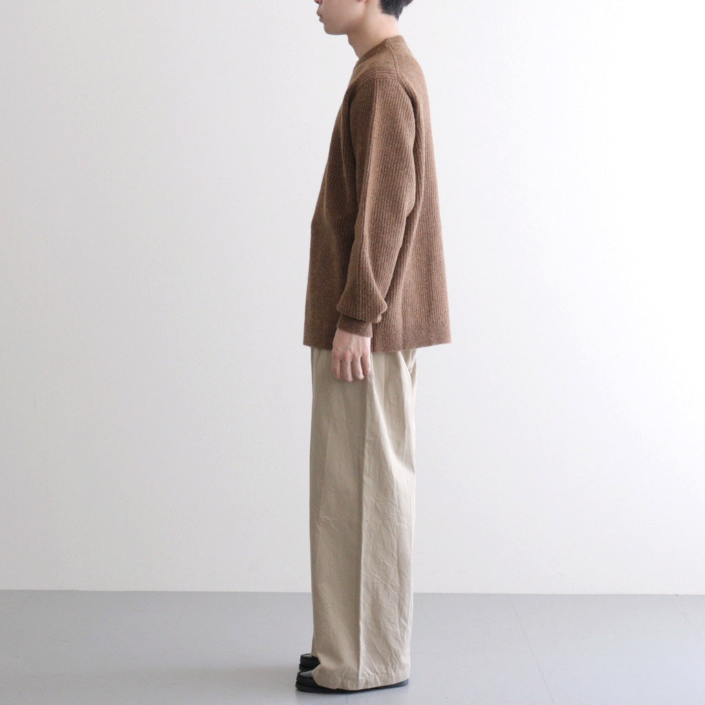 Chino Trousers - Wide #KHAKI [11052603]