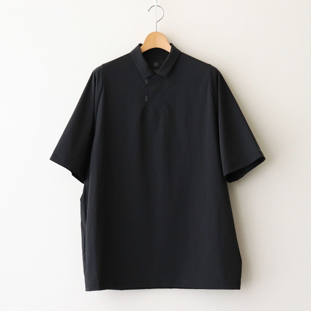 CAPSULESNAP POLO SHIRT DR #BLACK [TT-CSNAP-POLO-DR]