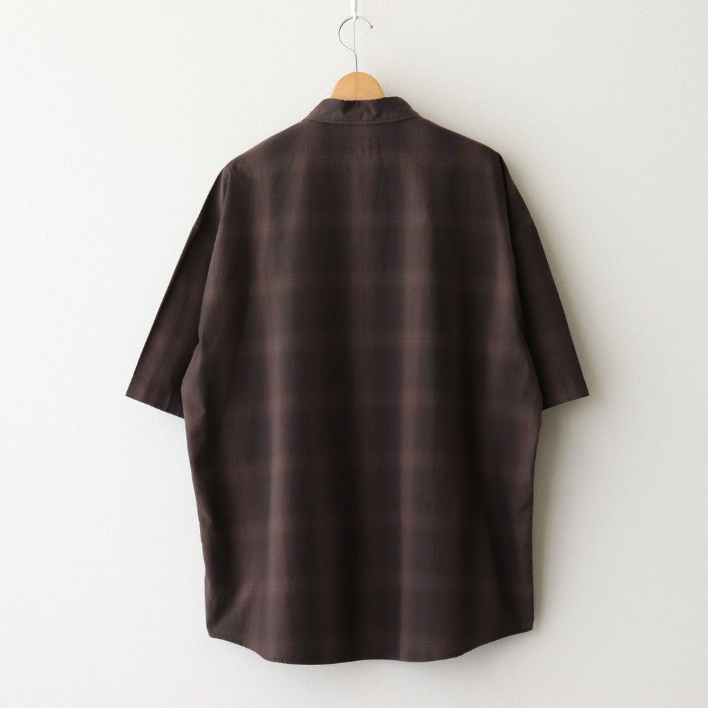 Reverb Ombre Shirt #Brown - Ombre [AOESSH011]