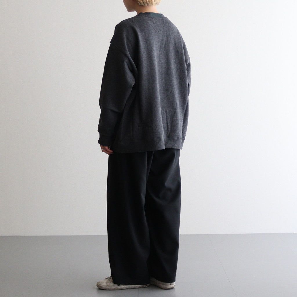 カラーチップSWトレーナー #CHARCOAL GRAY [D224-T985]