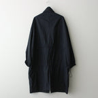 NYLON UTILITY OVER COAT #BLACK [YK24SS0631C]