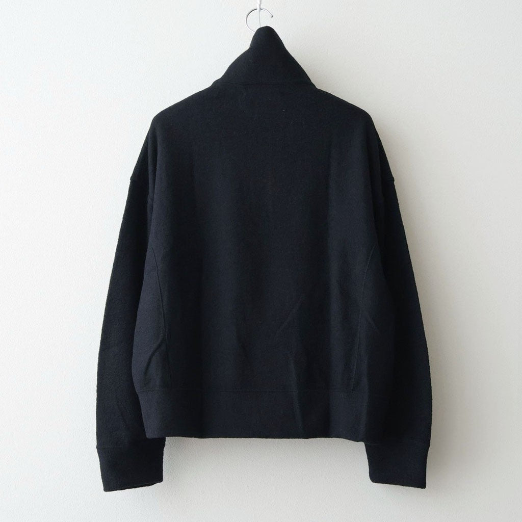 Wool Jersey Pullover #BLK [12520619] – ciacura