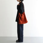 3WAY LARGE TOTE （OIL SUEDE） #TERACOTTA [L-1]