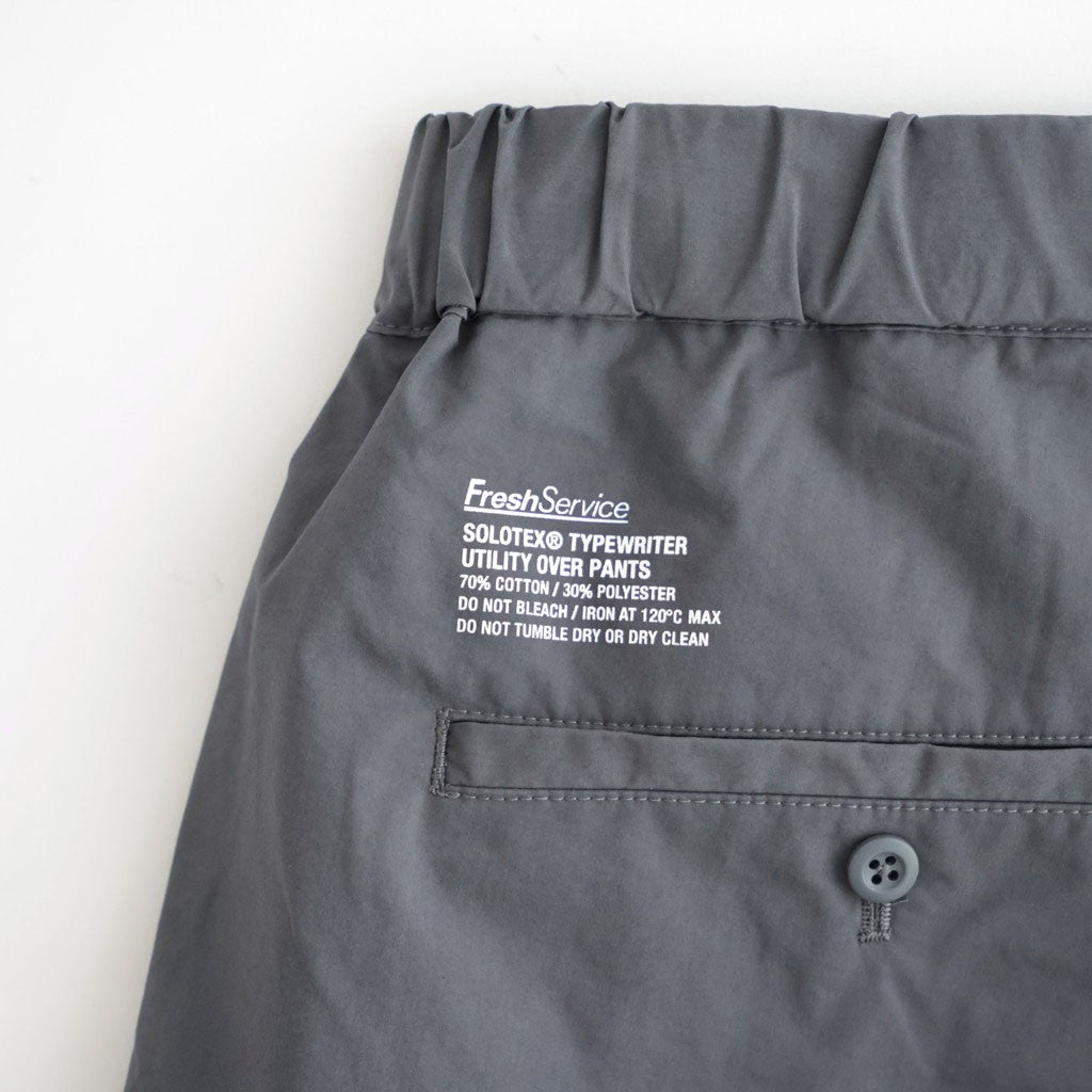 SOLOTEX TYPEWRITER UTILITY OVER PANTS #GRAY [FSC263-40106B]