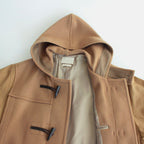 BROKEN DUFFLE COAT #BEIGE [YK23FW0520C]