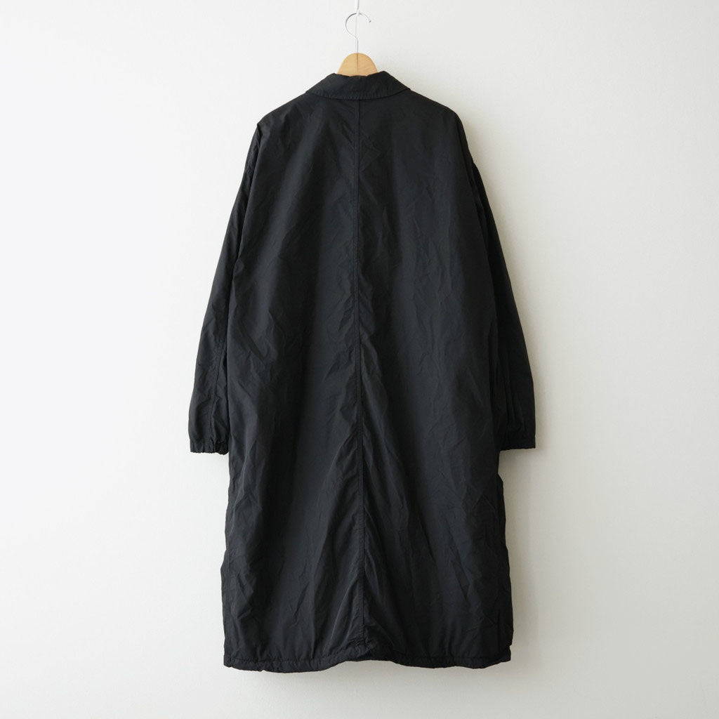 エステルオックス 製品染 コート #BLACK [HR-C003-051]