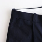 chino tuck straight #navy [15635]
