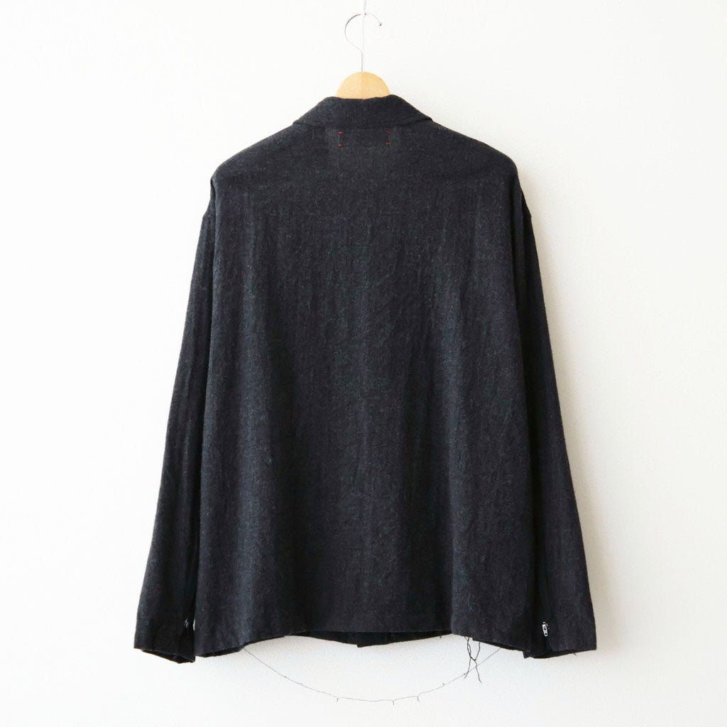zipper bl #charcoal [bo-07j05]