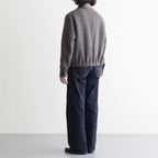 Herringborn Tweed Zip Blouson #Brown [YK26FW01314B]