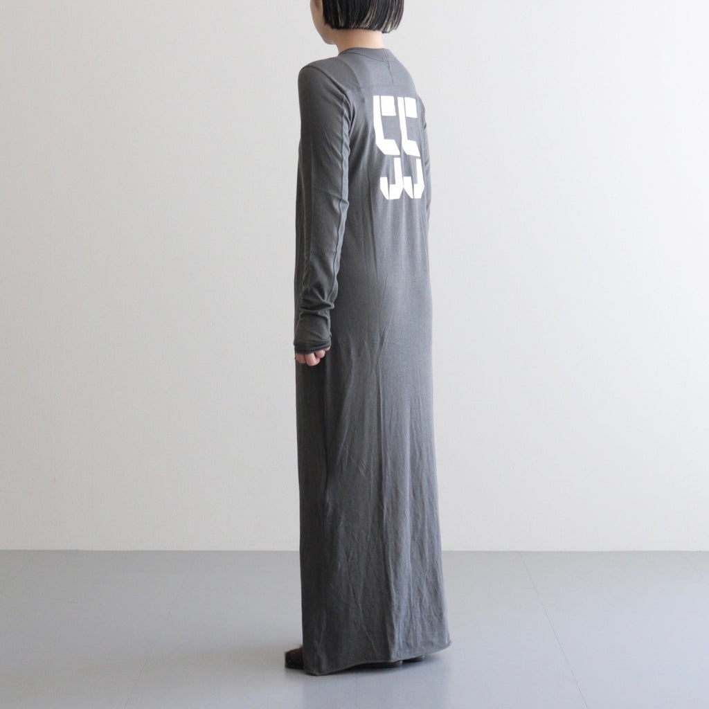 Cotton Cashmere No. Dress #GREY [I25AW-CUT6]