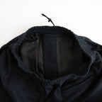 Wool Smooth Flannel Easy Wide Pants #BLACK [GU263-40523B]