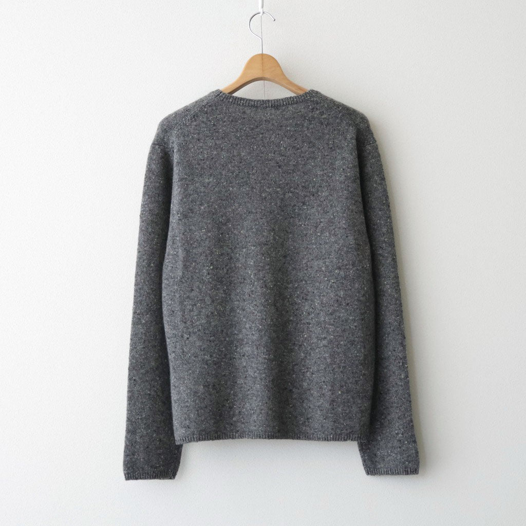 CASHMERE NEP KNIT P/O #MIX GRAY [A26AP01NE]