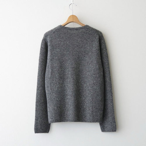 CASHMERE NEP KNIT P/O #MIX GRAY [A26AP01NE]