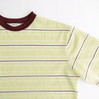 Sheer Border T-shirt #L/GRN [12610629]