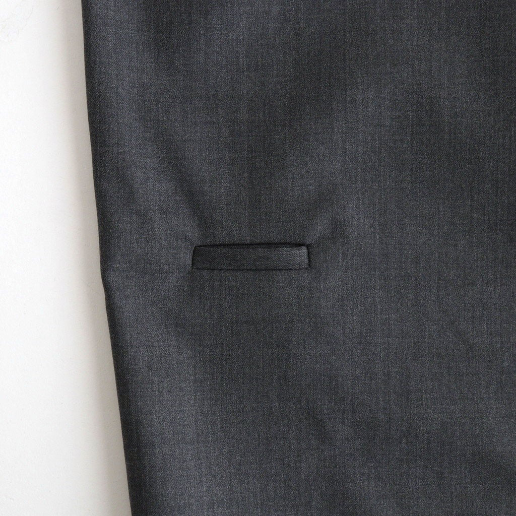 よそいきフォールドワイドPT #CHARCOAL GRAY [D126-P157]